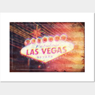 Vegas Nights Posters and Art